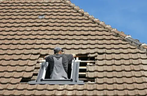 Pose de velux - Bousbecque